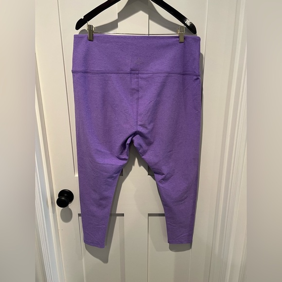 Beyond Yoga Spacedye Caught In The Midi High Waisted Legging Amethyst Heather 3X - Picture 3 of 5